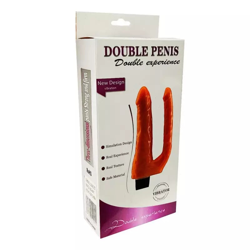 Vibrador Consolador Pene Doble Estimulac