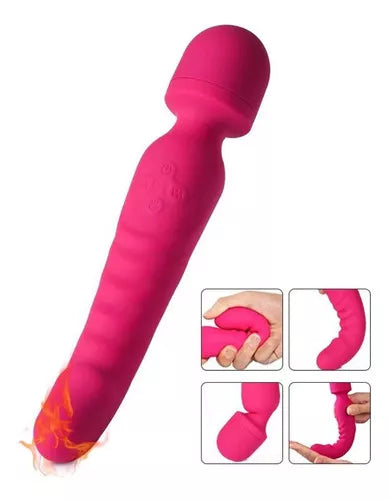 Vibrador Hitachi Hot Doble Estimulación