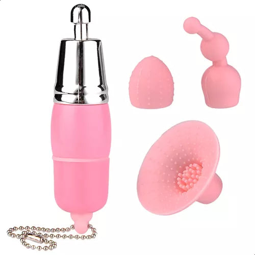 Mini Vibrador Succionador Femenino