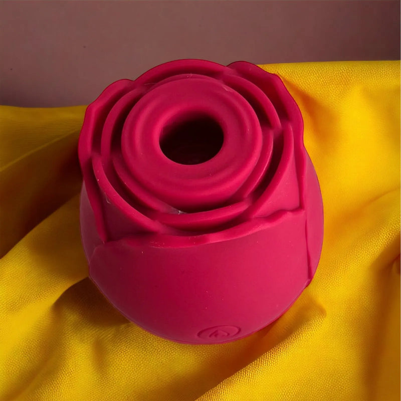 Vibrador y Succionador Flor de Placer Rosa